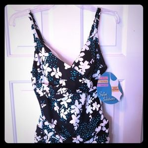 NWT Swim Solutions swimdress size 14